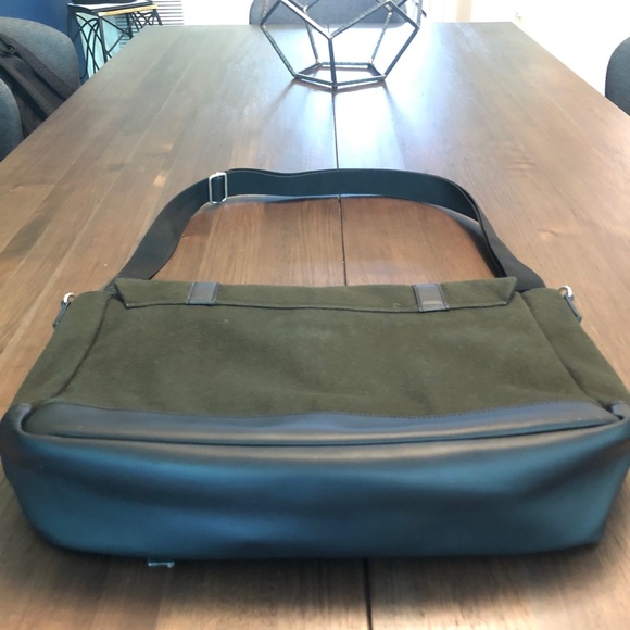 French Connection Wool Messenger/Brief Case Bag - Picture 5 of 8